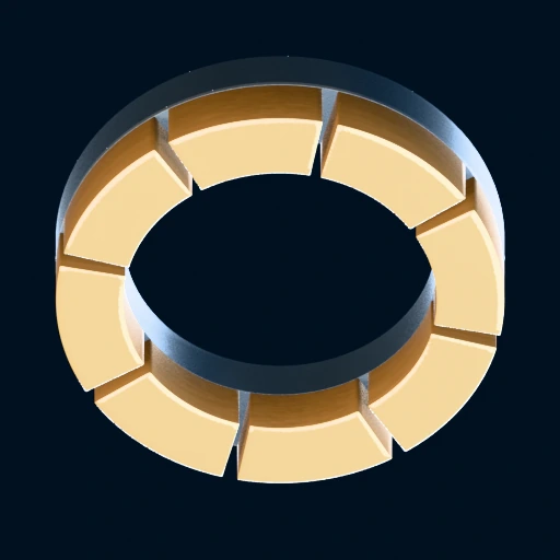 Glazed face