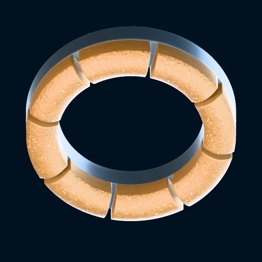 Convex face wear